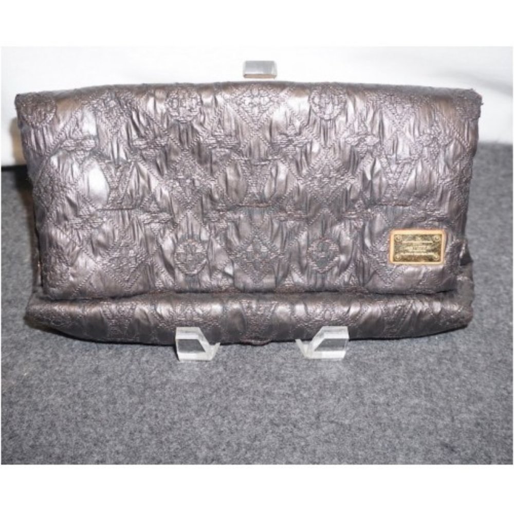 LOUIS VUITTON Black Limelight PM Clutch  Authentic with Dust Bag